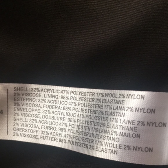 DARLING black and white houndstooth swing jacket - Picture 7 of 7